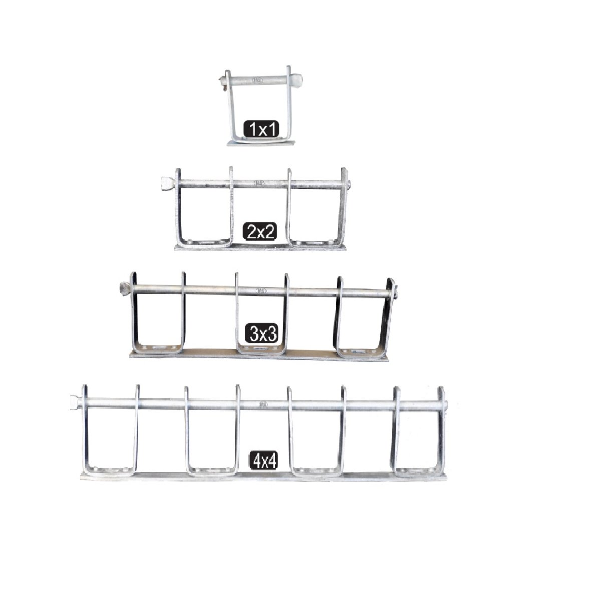 Armação Secundária 1/8" (3,2mm) 1x1 Galvanizada a Fogo